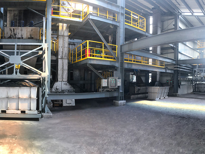 寧波鋼鐵焦化廠固廢處理項目(混合機、Z型輸送機、單斗提升機等)